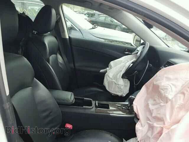 2012 LEXUS IS250 - VIN: JTHCF5C27C5059820 - Фото 5