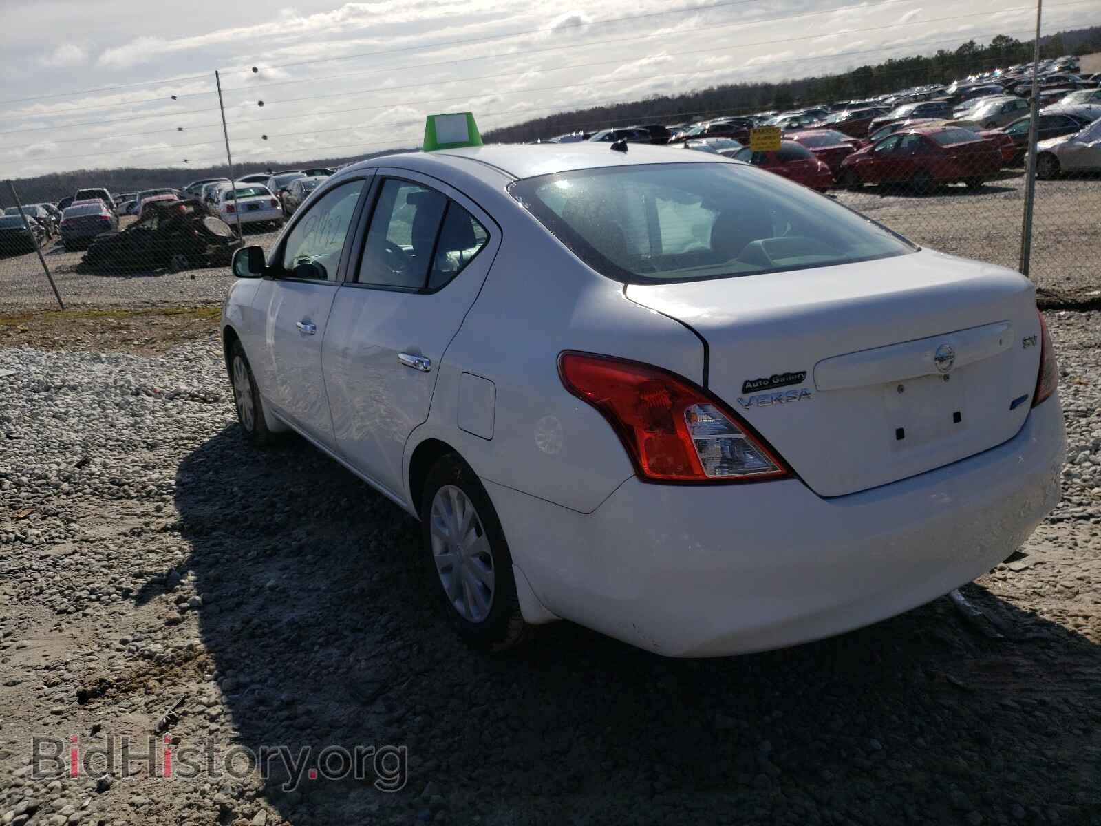 2012 NISSAN VERSA - VIN: 3N1CN7AP2CL843775 - Фото 3