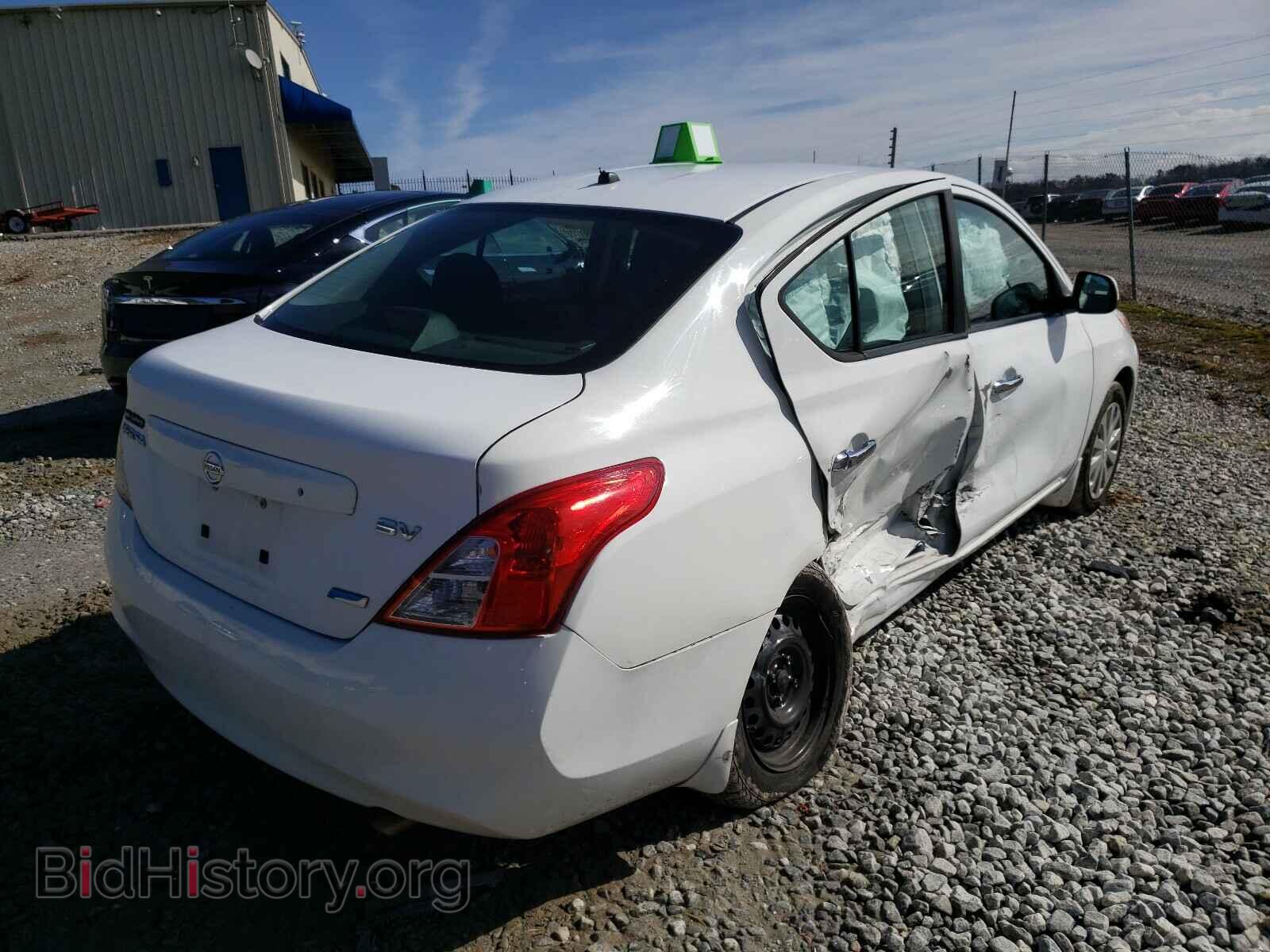 2012 NISSAN VERSA - VIN: 3N1CN7AP2CL843775 - Фото 4