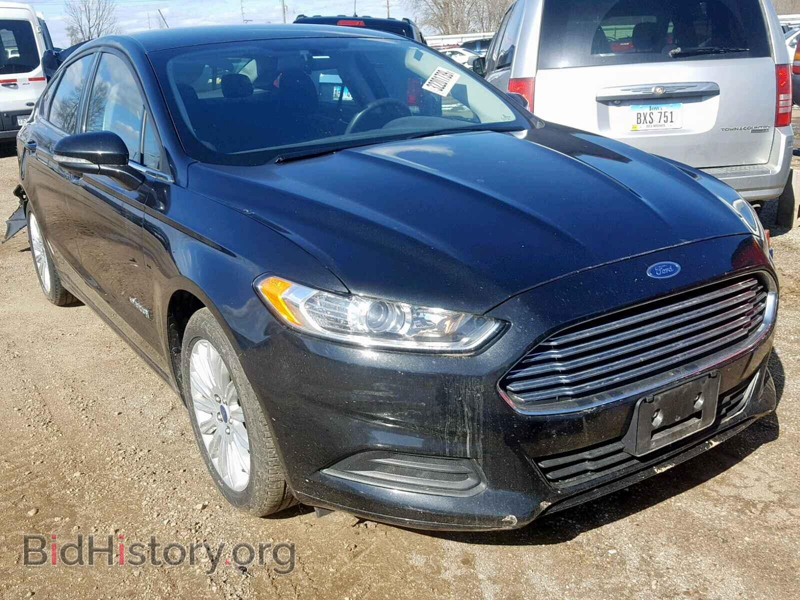 Photo 3FA6P0LU4FR185558 - FORD FUSION SE 2015