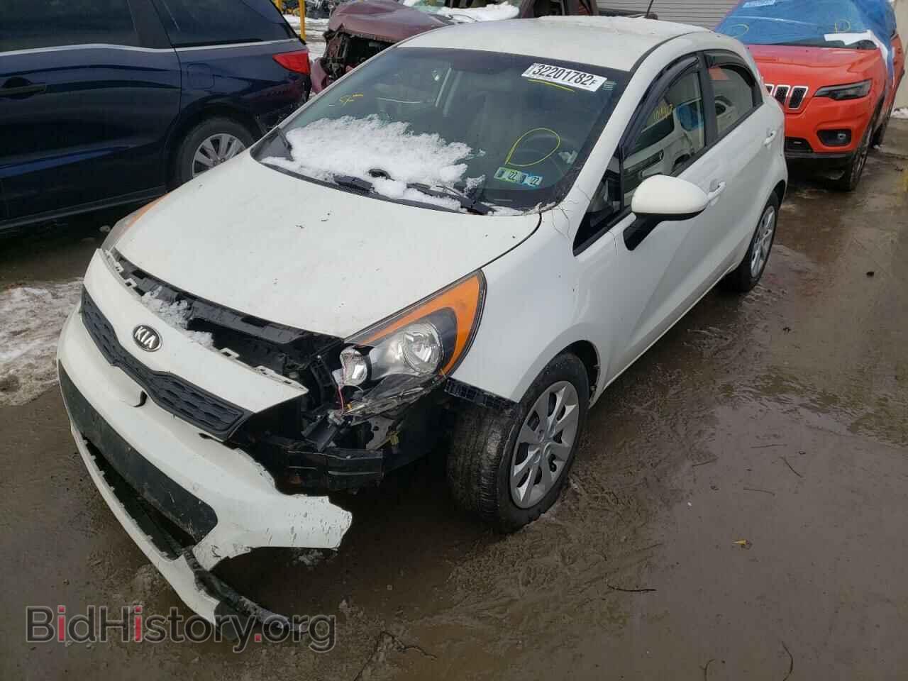 2014 KIA RIO - VIN: KNADM5A31E6369768 - Фото 2