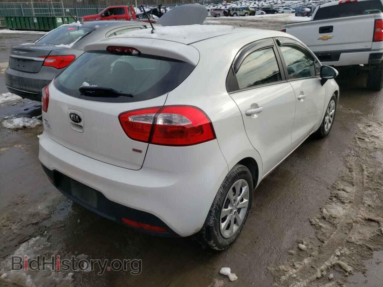 2014 KIA RIO - VIN: KNADM5A31E6369768 - Фото 4
