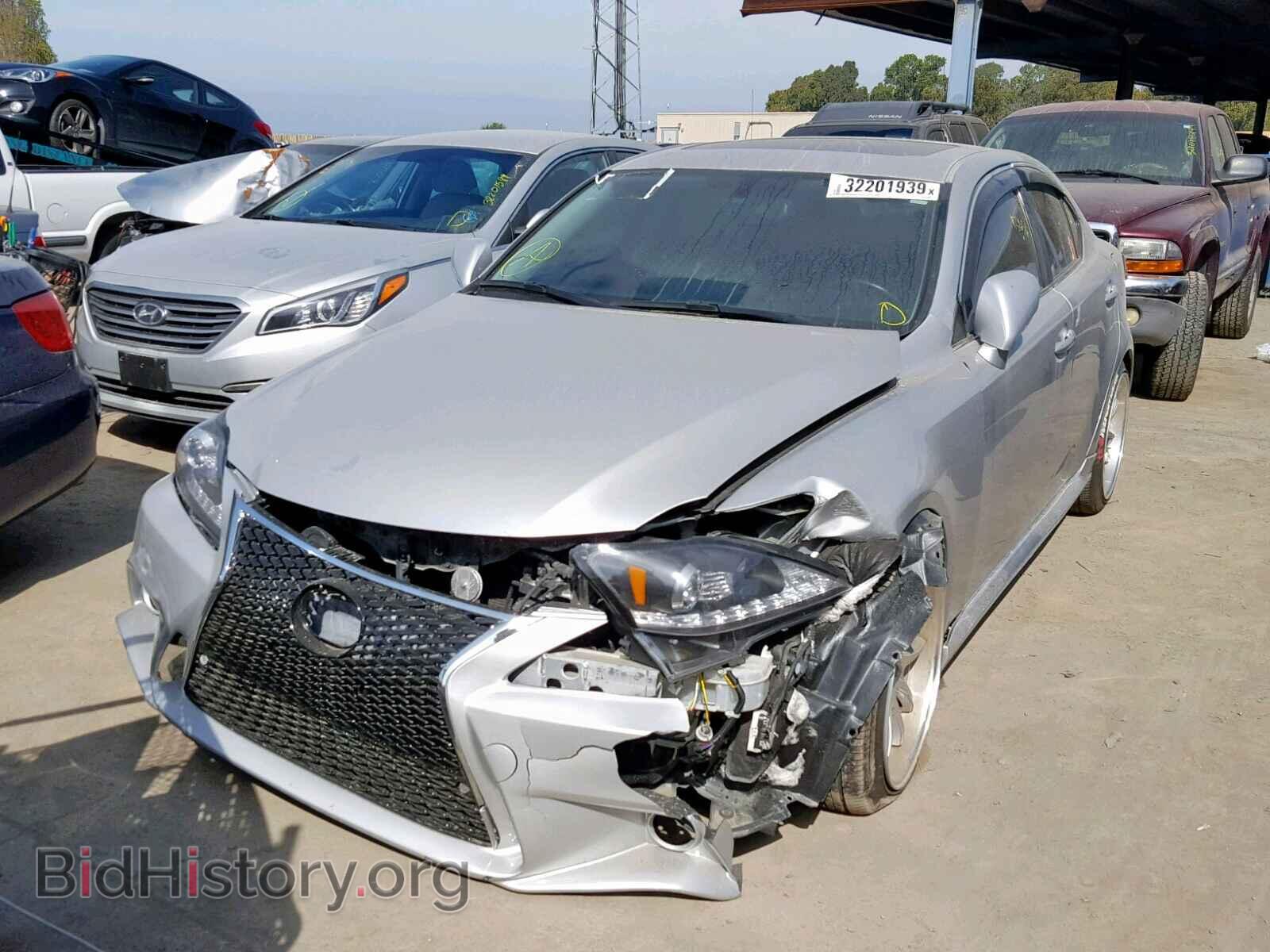 2008 LEXUS IS - VIN: JTHBE262782015303 - Фото 2