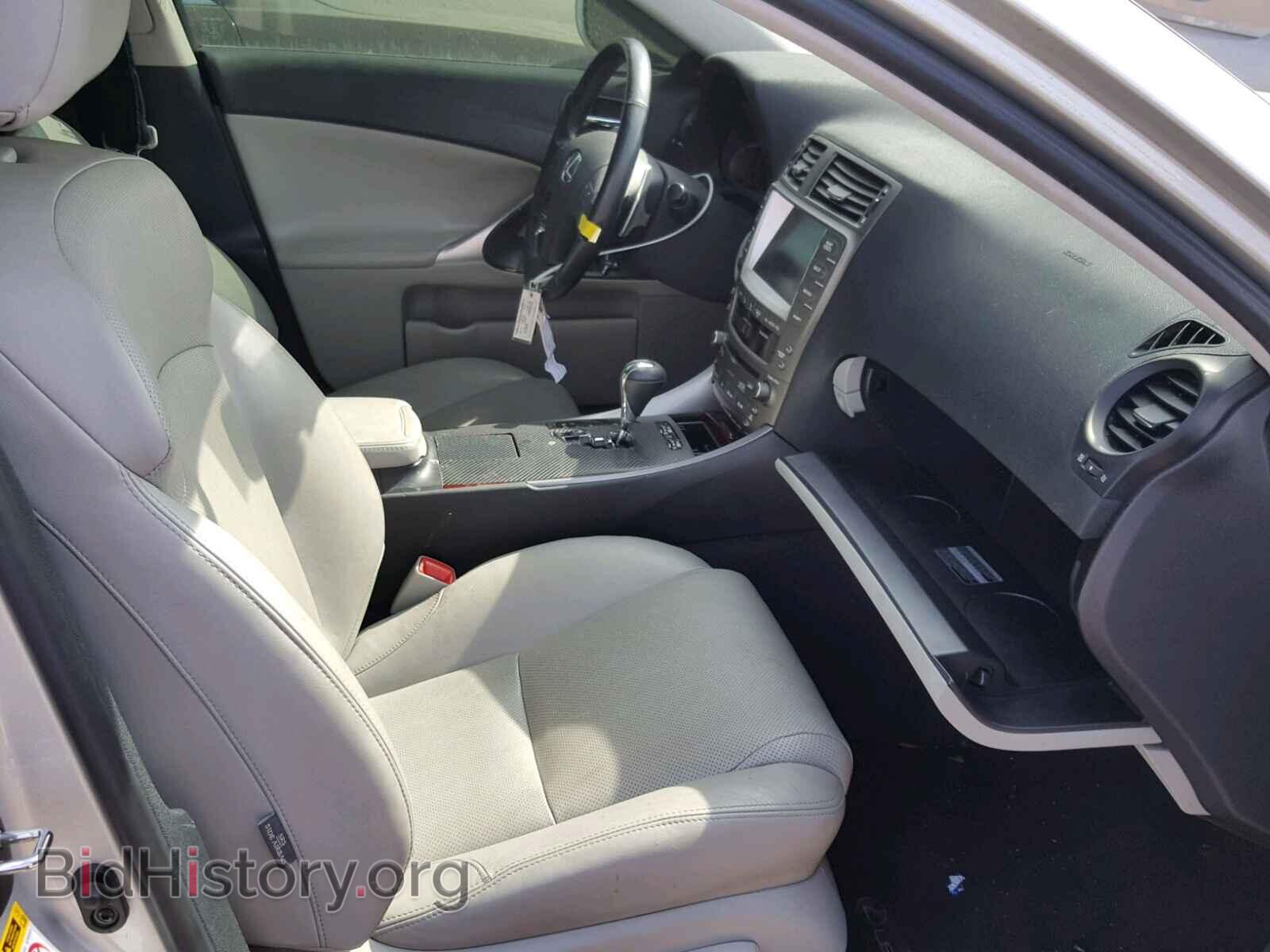 2008 LEXUS IS - VIN: JTHBE262782015303 - Фото 5
