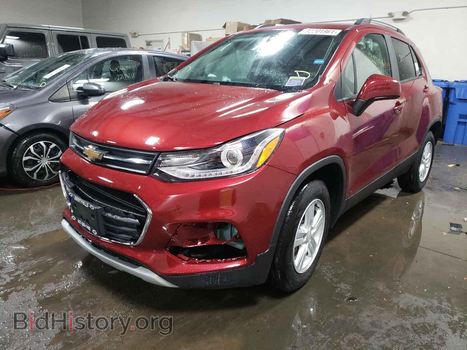 2021 CHEVROLET TRAX - VIN: KL7CJPSB2MB315844 - Фото 2
