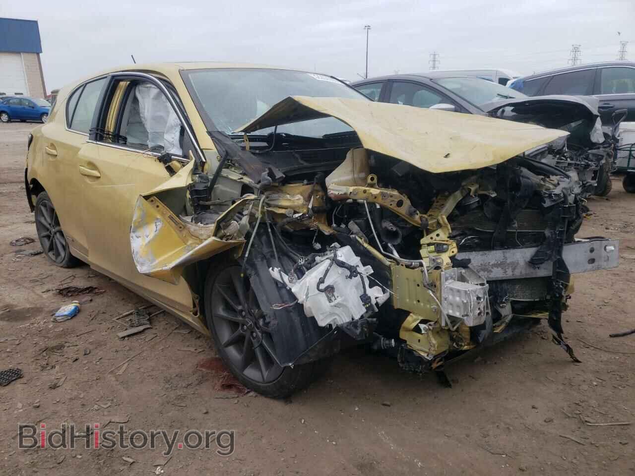 Photo JTHKD5BH3C2073707 - LEXUS CT 200 2012