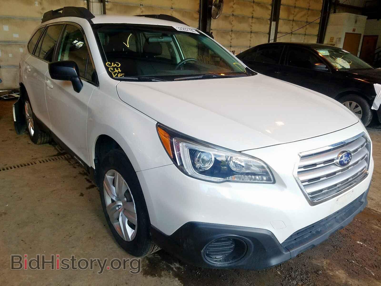 Фотография 4S4BSAAC2F3300496 - SUBARU OUTBACK 2015