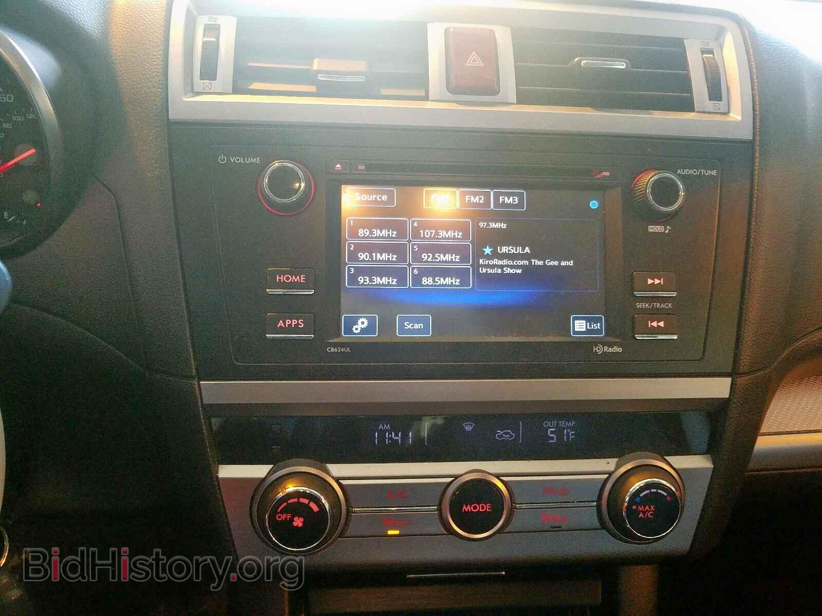 2015 SUBARU OUTBACK - VIN: 4S4BSAAC2F3300496 - Photo 9
