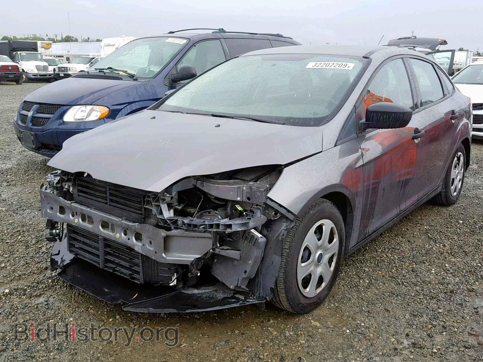 2014 FORD FOCUS - VIN: 1FADP3E22EL162586 - Фото 2