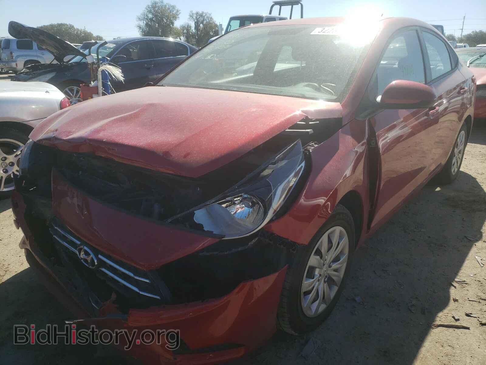 2019 HYUNDAI ACCENT - VIN: 3KPC24A3XKE047599 - Фото 2