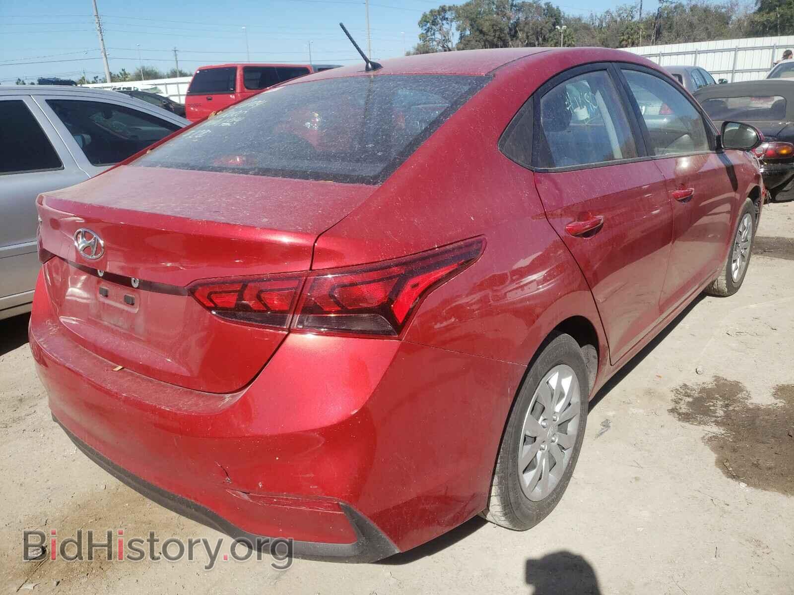 2019 HYUNDAI ACCENT - VIN: 3KPC24A3XKE047599 - Фото 4
