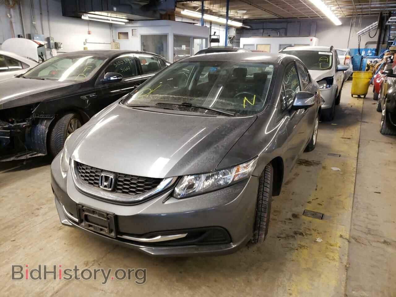2013 HONDA CIVIC - VIN: 19XFB2F54DE054594 - Фото 2
