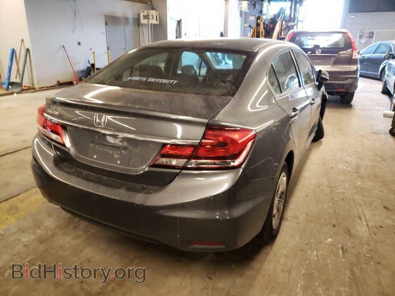 2013 HONDA CIVIC - VIN: 19XFB2F54DE054594 - Фото 4