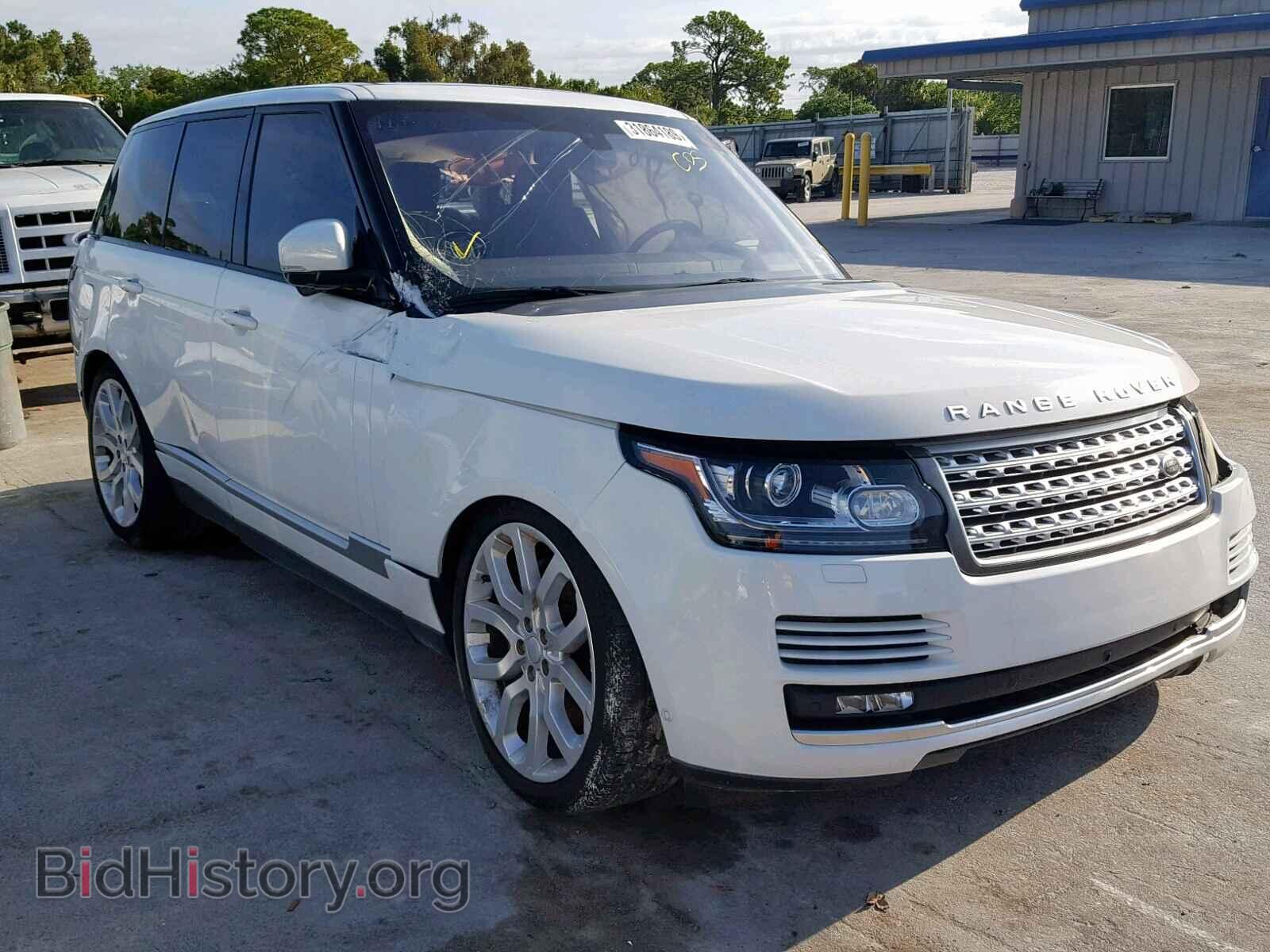 Photo SALGS2PF9GA290590 - LAND ROVER RANGE ROVE 2016