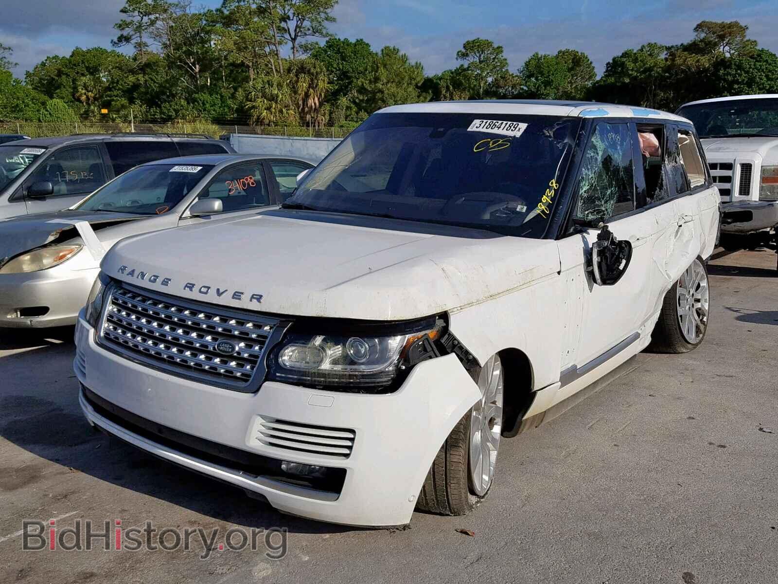 2016 LAND ROVER RANGE ROVE - VIN: SALGS2PF9GA290590 - Фото 2