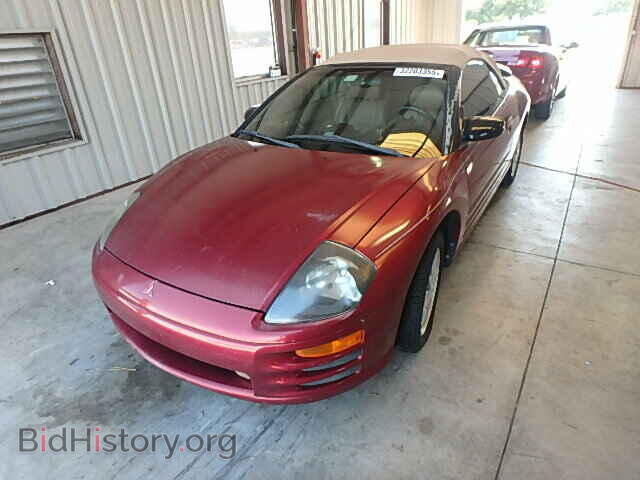 2001 MITSUBISHI ECLIPSE - VIN: 4A3AE45G21E127711 - Photo 2