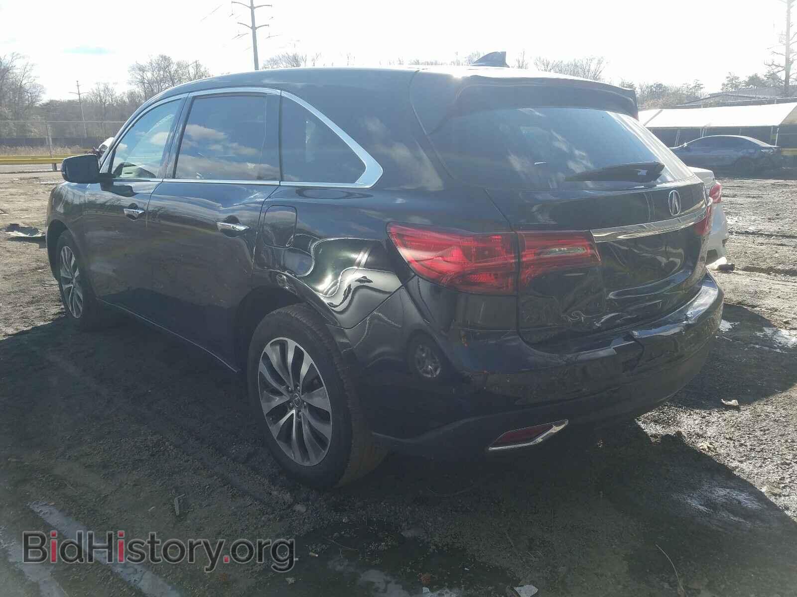 2016 ACURA MDX - VIN: 5FRYD4H45GB002343 - Фото 3