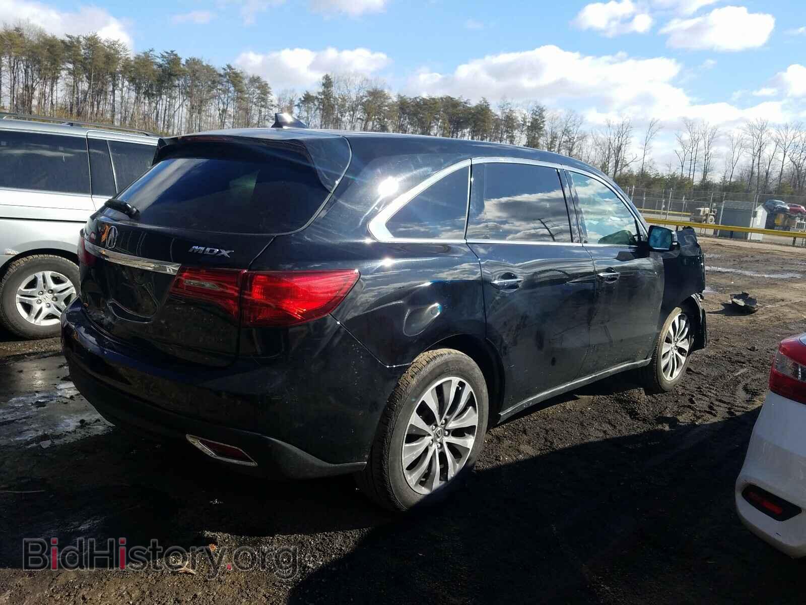 2016 ACURA MDX - VIN: 5FRYD4H45GB002343 - Фото 4