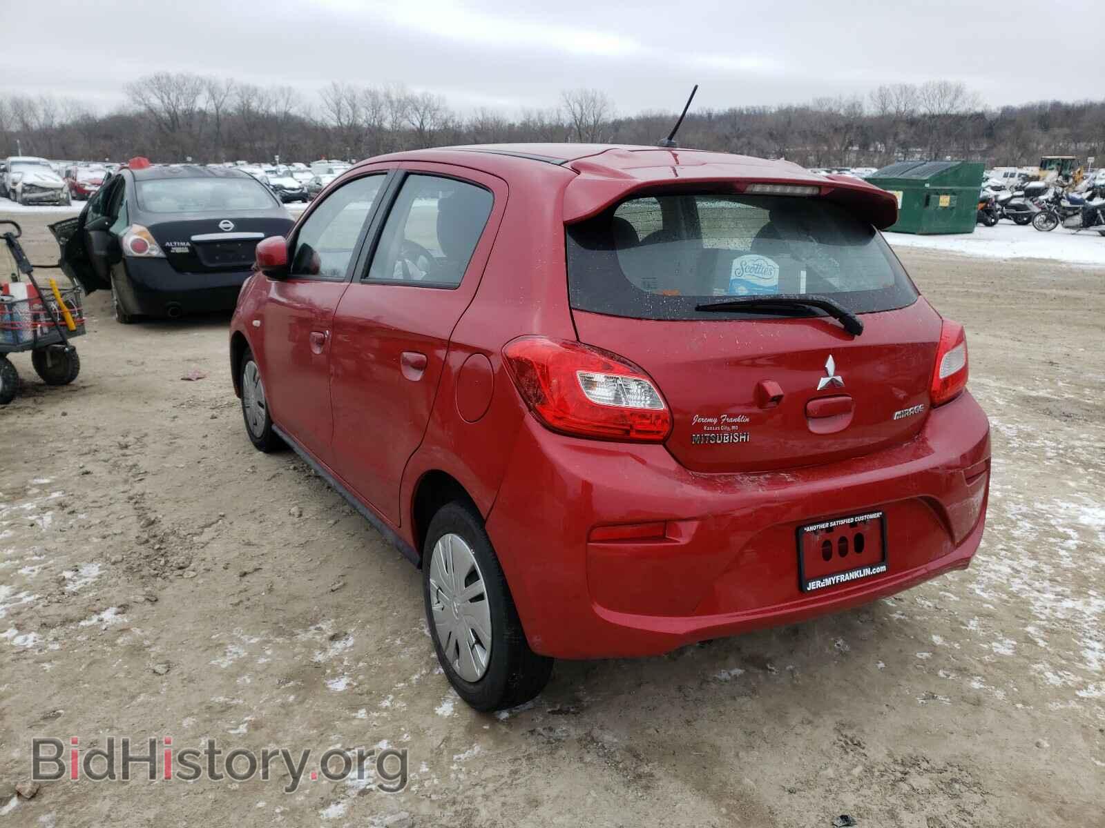 2018 MITSUBISHI MIRAGE - VIN: ML32A3HJ1JH007758 - Фото 3