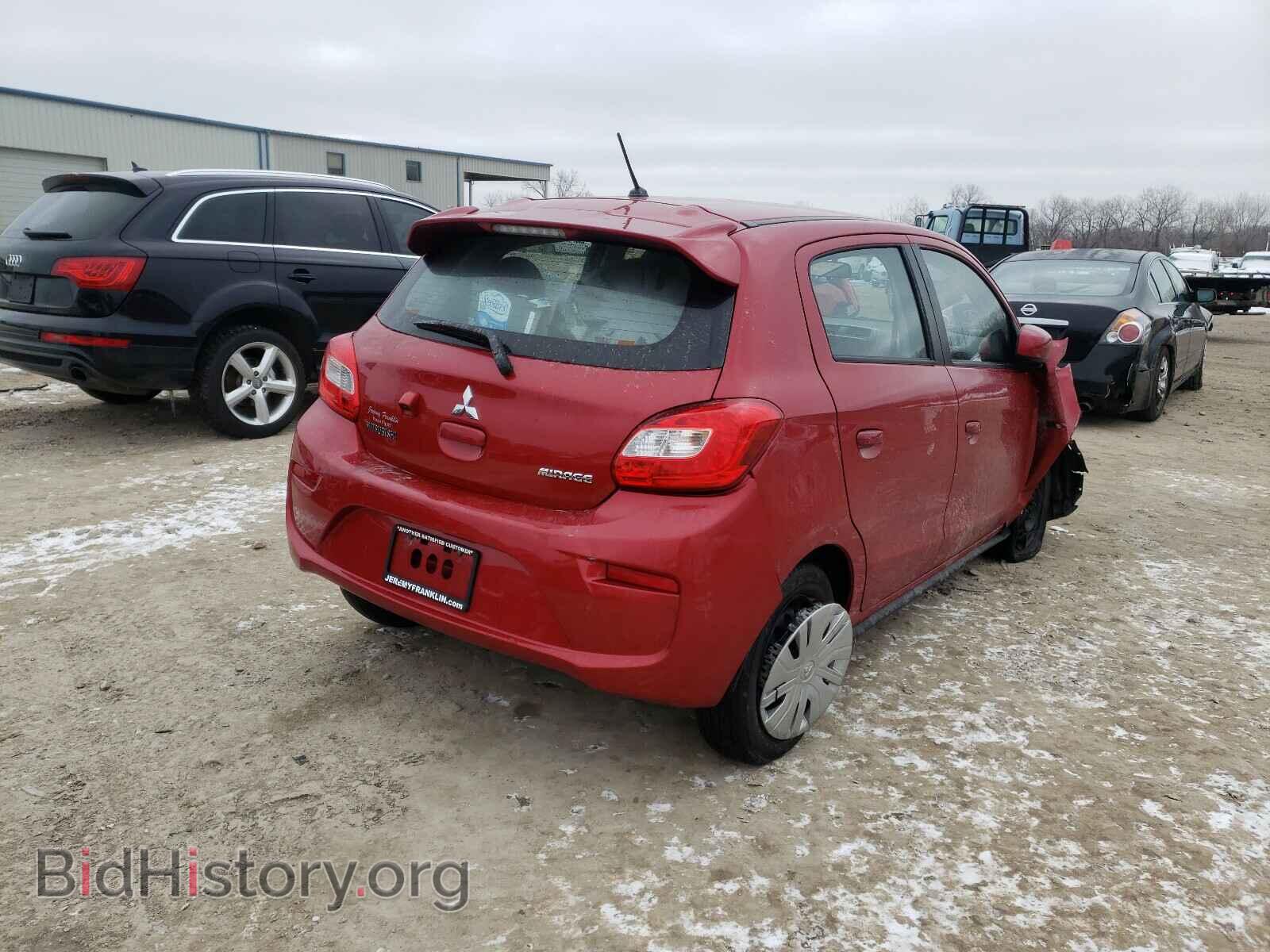 2018 MITSUBISHI MIRAGE - VIN: ML32A3HJ1JH007758 - Фото 4