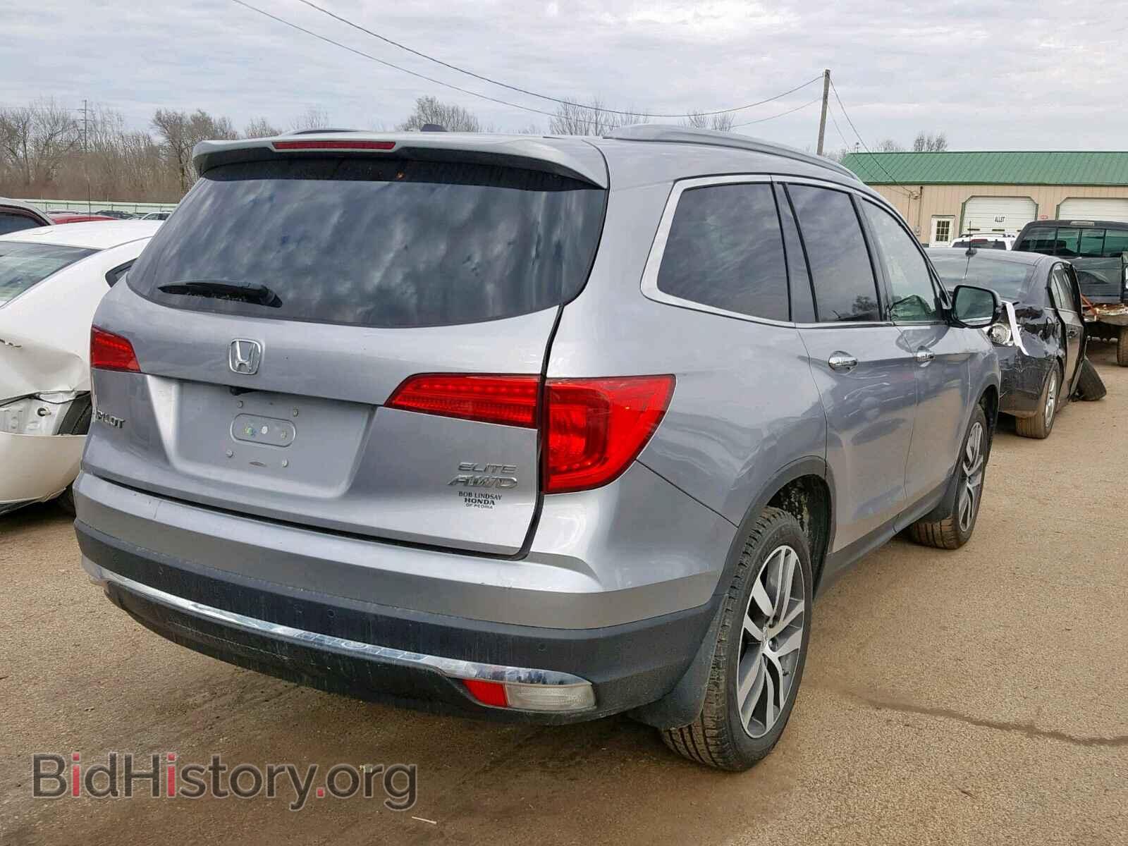 2016 HONDA PILOT ELIT - VIN: 5FNYF6H00GB127528 - Фото 4
