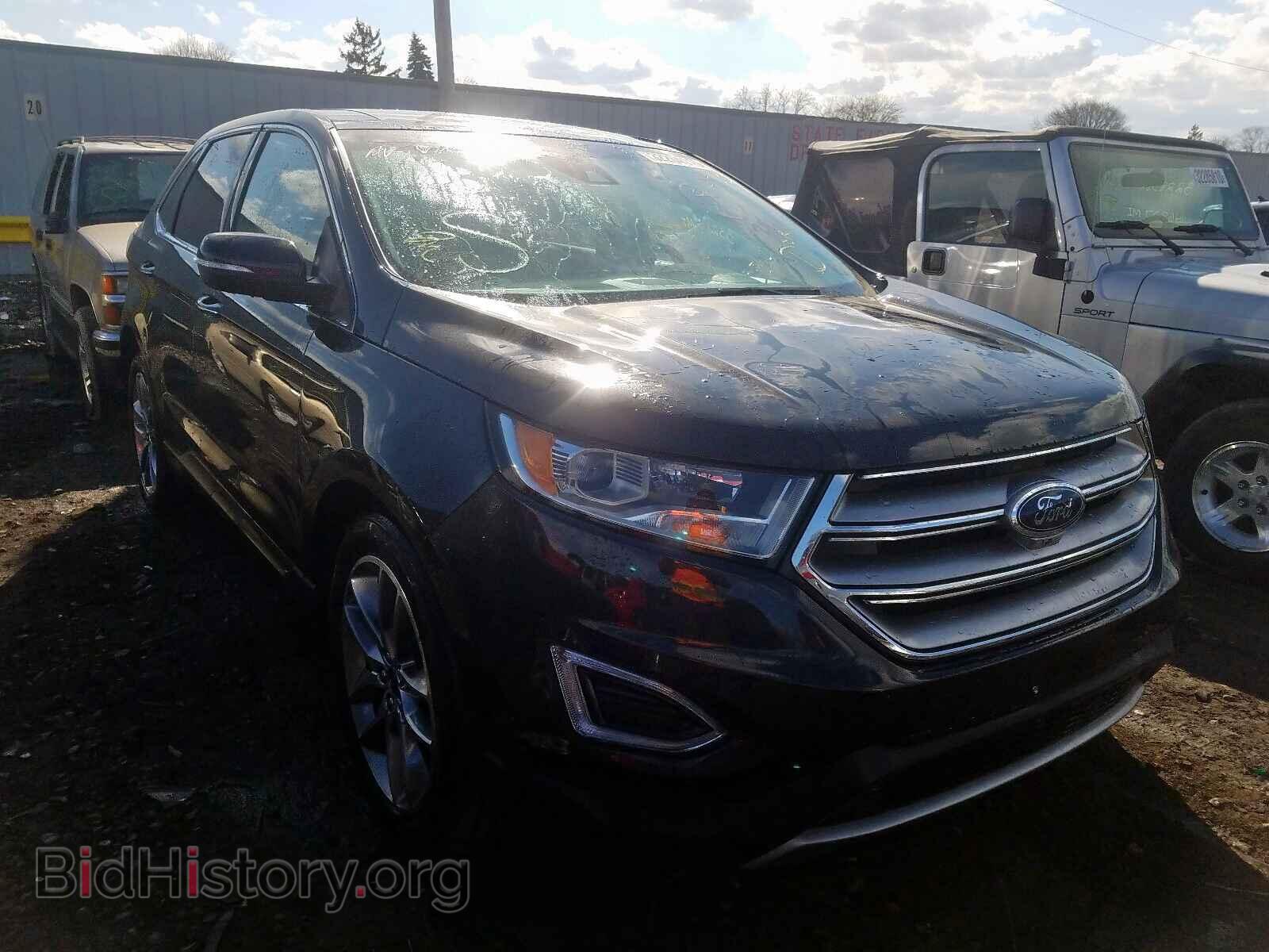 Photo 2FMPK4K93FBB30482 - FORD EDGE 2015