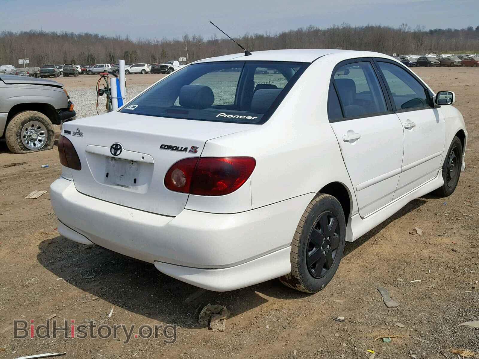 2003 TOYOTA COROLLA - VIN: 1NXBR32E83Z048704 - Фото 4