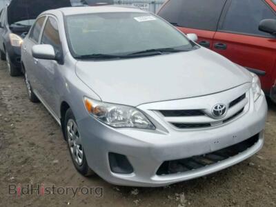 2012 Toyota COROLLA BA, серебристый — VIN 2T1BU4EE1CC762692, Copart