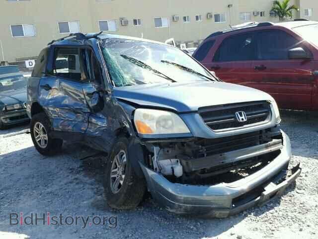 Photo 5FNYF18675B061015 - HONDA PILOT 2005