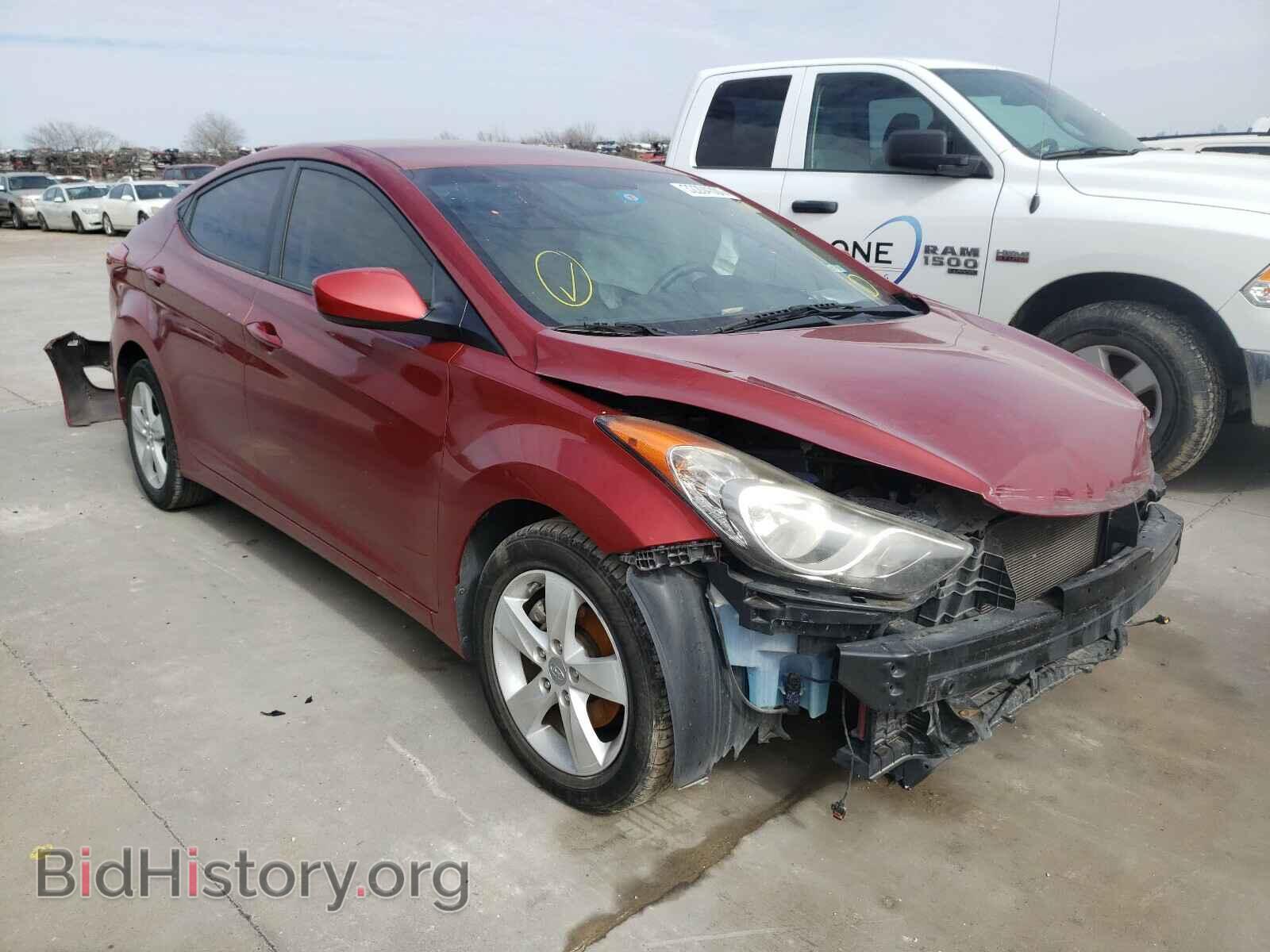 Photo KMHDH4AE0CU420930 - HYUNDAI ELANTRA 2012