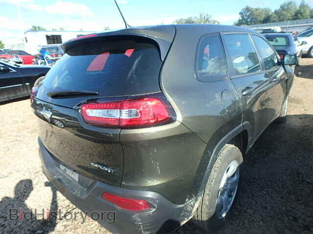 2015 JEEP CHEROKEE - VIN: 1C4PJLAB1FW531128 - Фото 4