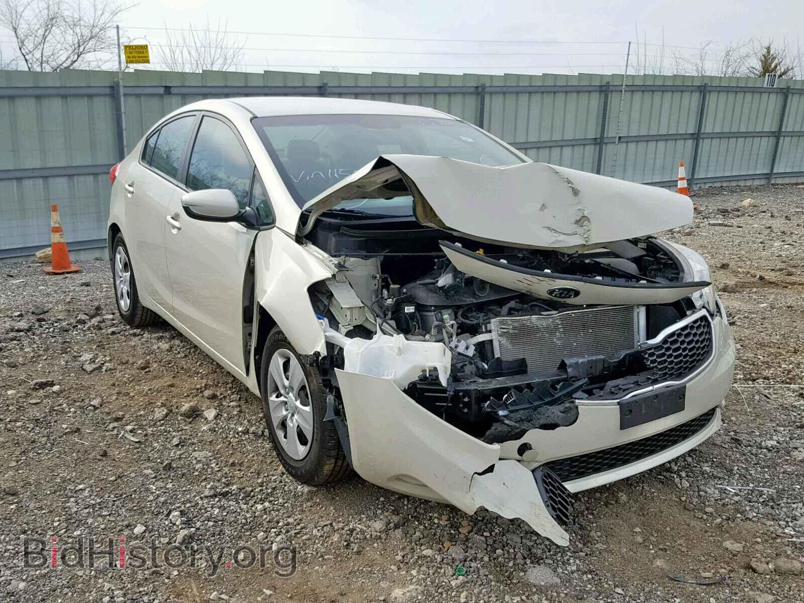 Photo KNAFK4A67E5115815 - KIA FORTE LX 2014