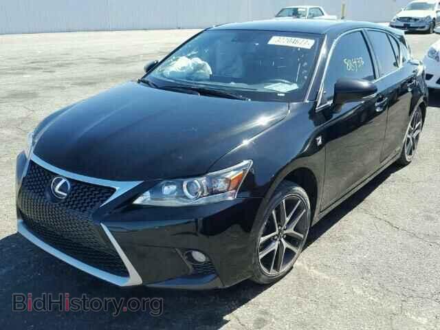 2014 LEXUS CT 200 - VIN: JTHKD5BH7E2185557 - Фото 2