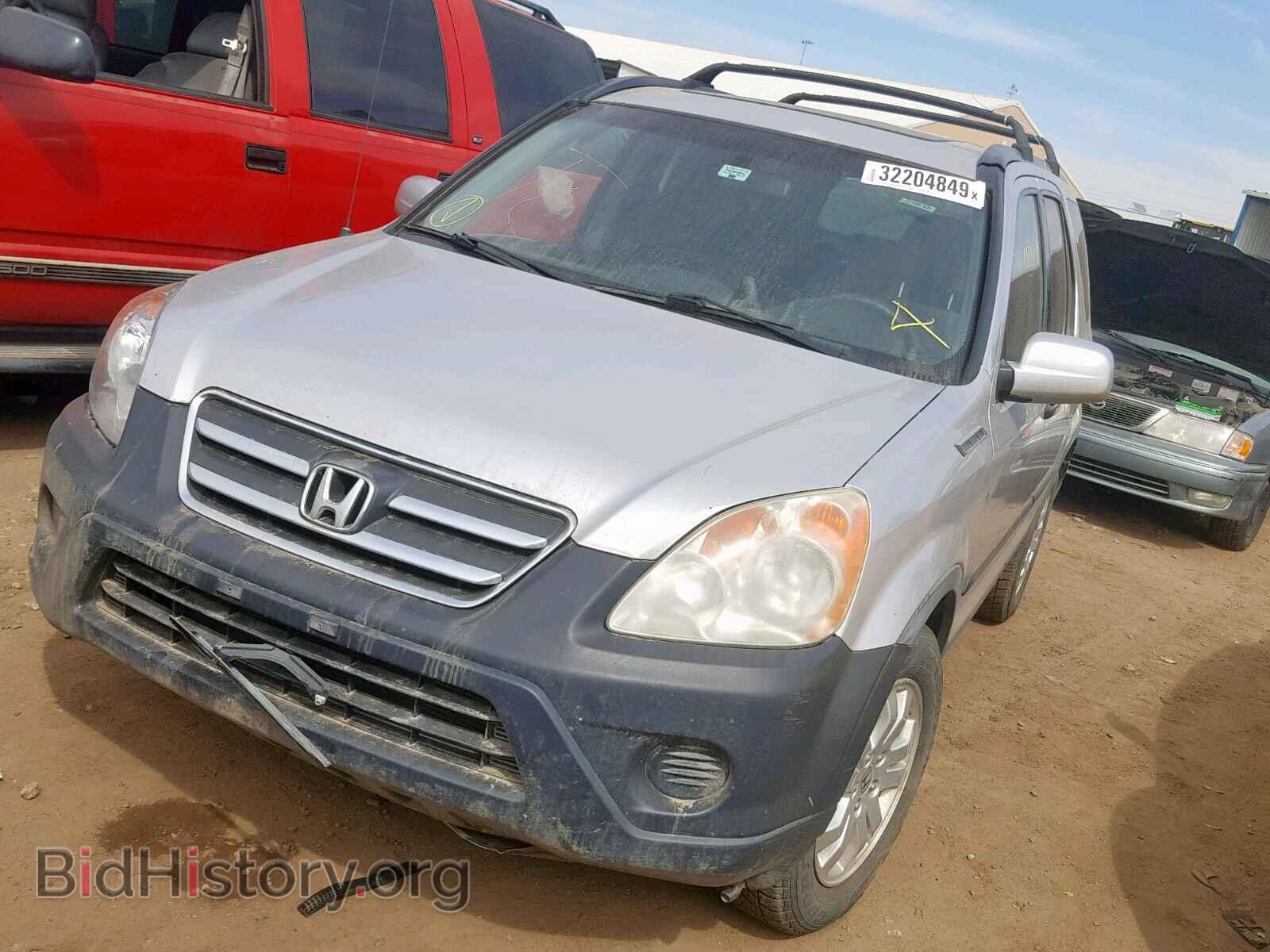2006 HONDA CR-V EX - VIN: JHLRD78886C059712 - Фото 2