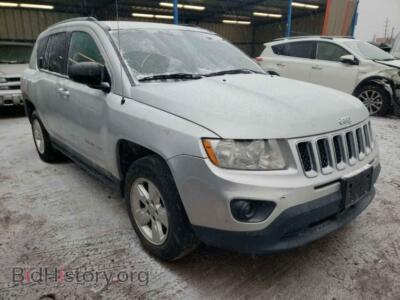 2011 Jeep COMPASS Compass SP, silver — VIN 1J4NF1FB7BD148347, Copart
