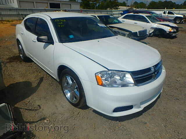Фотография 1C3CDZAB7CN181955 - DODGE AVENGER 2012