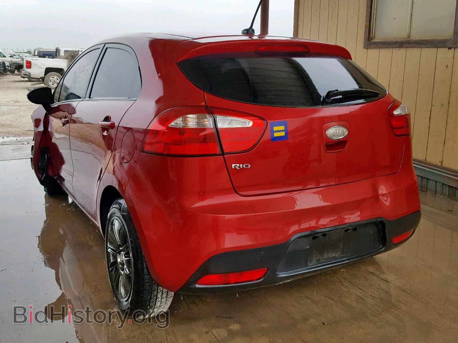 2012 KIA RIO - VIN: KNADM5A34C6014655 - Фото 3