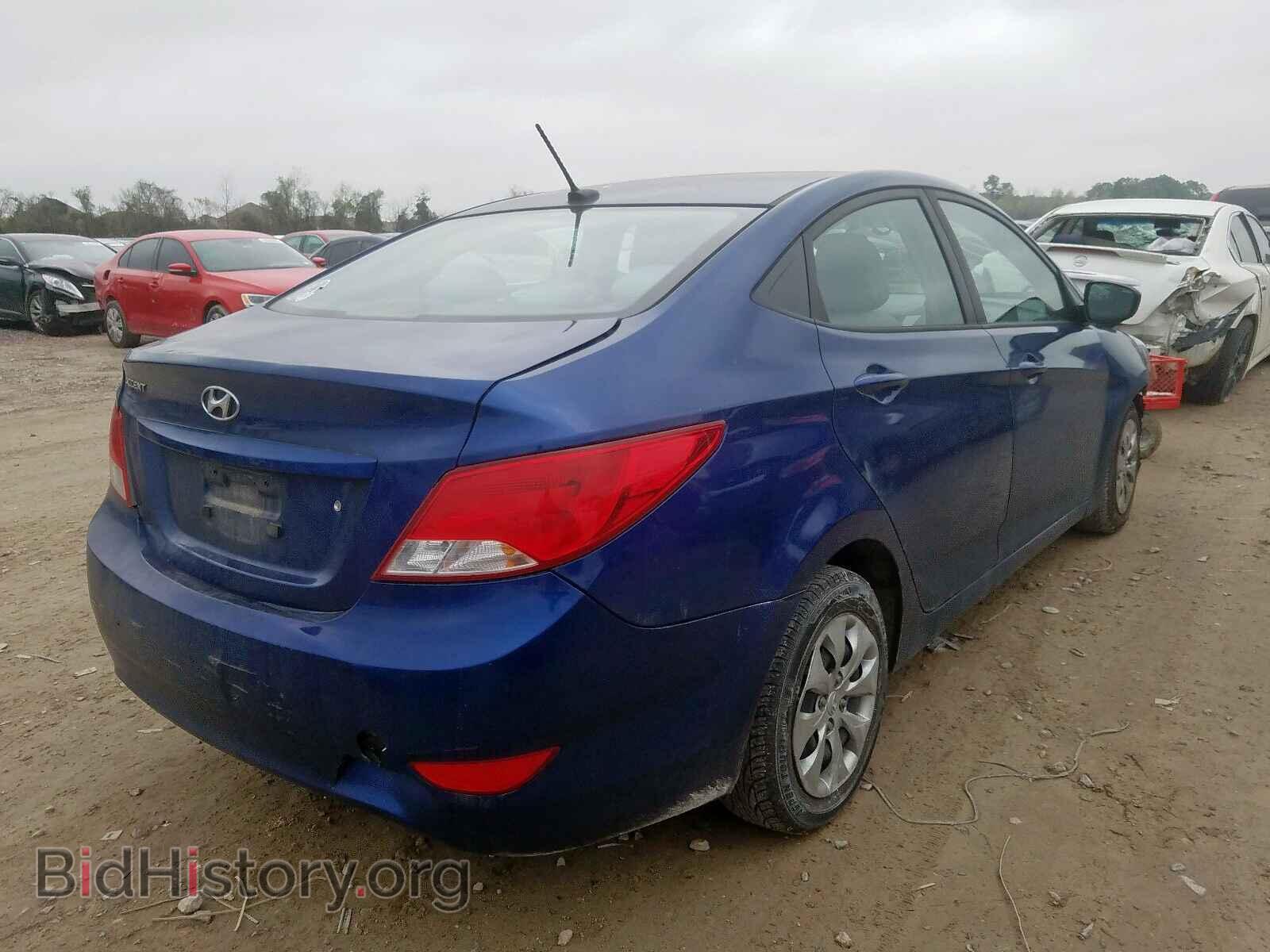 2017 HYUNDAI ACCENT - VIN: KMHCT4AE0HU212421 - Фото 4