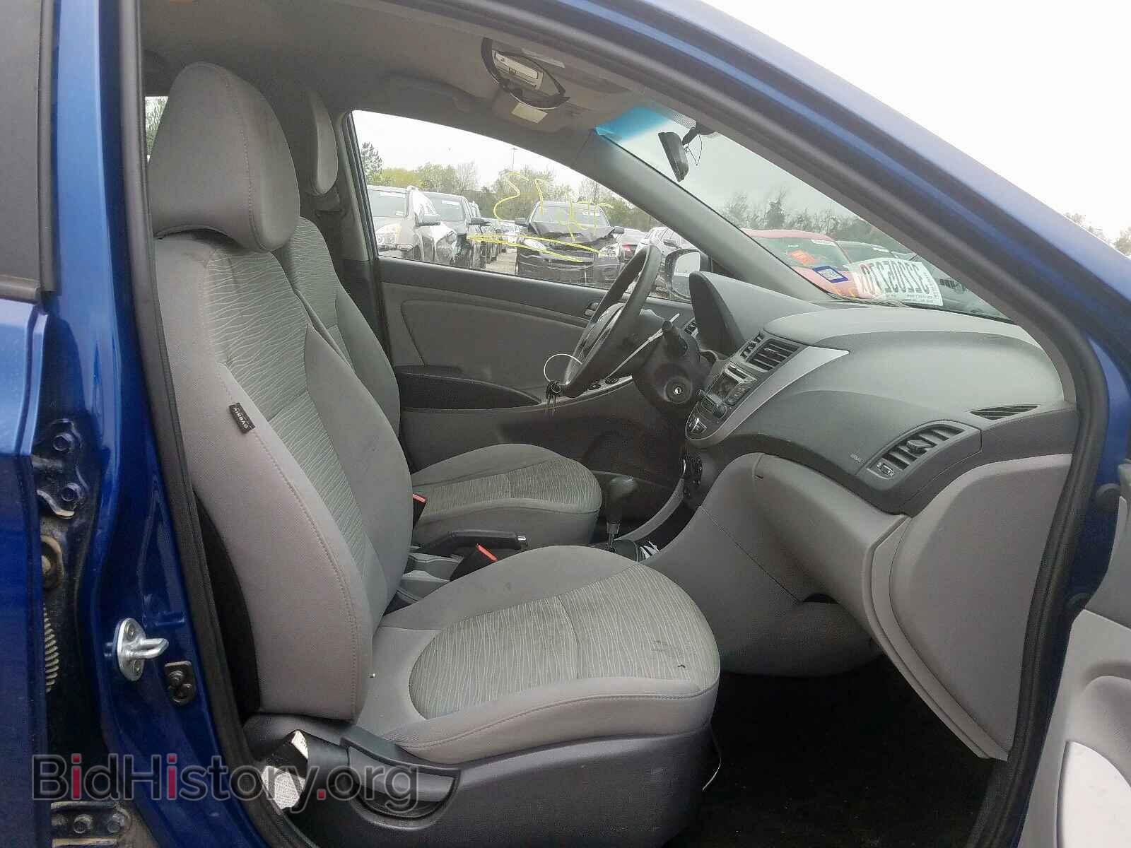 2017 HYUNDAI ACCENT - VIN: KMHCT4AE0HU212421 - Фото 5