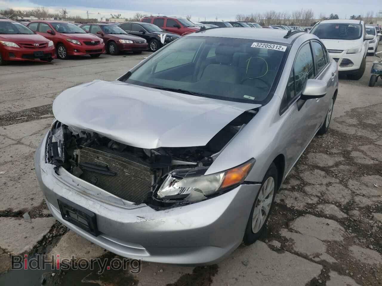 2012 HONDA CIVIC - VIN: JHMFB2F54CS002358 - Фото 2