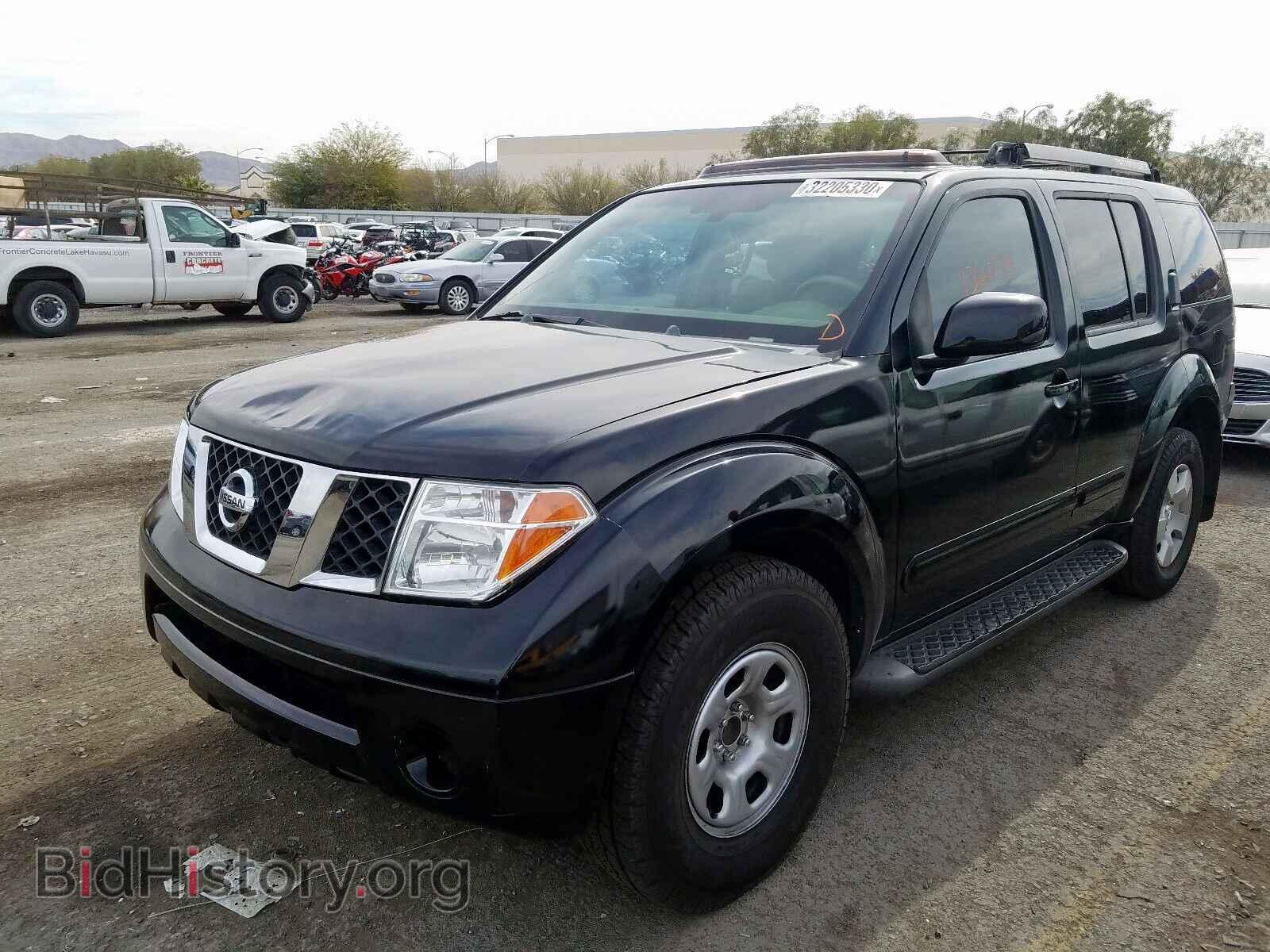 2005 NISSAN PATHFINDER - VIN: 5N1AR18U55C741852 - Фото 2