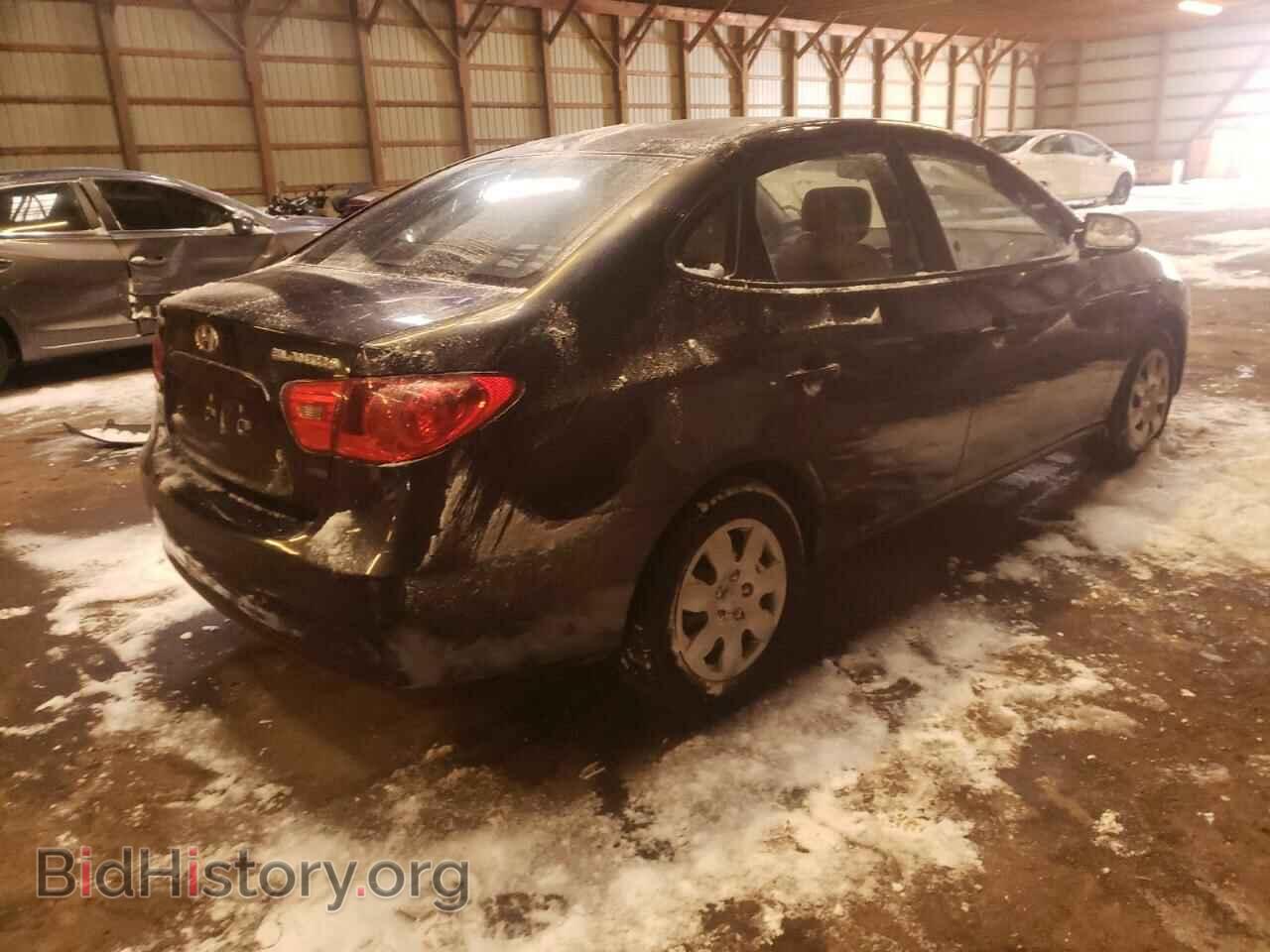 2009 HYUNDAI ELANTRA - VIN: KMHDU45D09U724975 - Фото 4