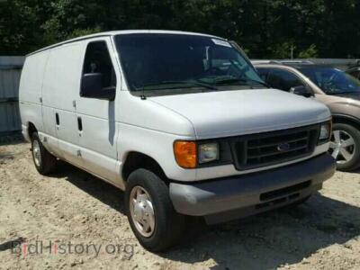 2007 Ford ECONOLINE, белый — VIN 1FTNE14W37DA46291, Copart