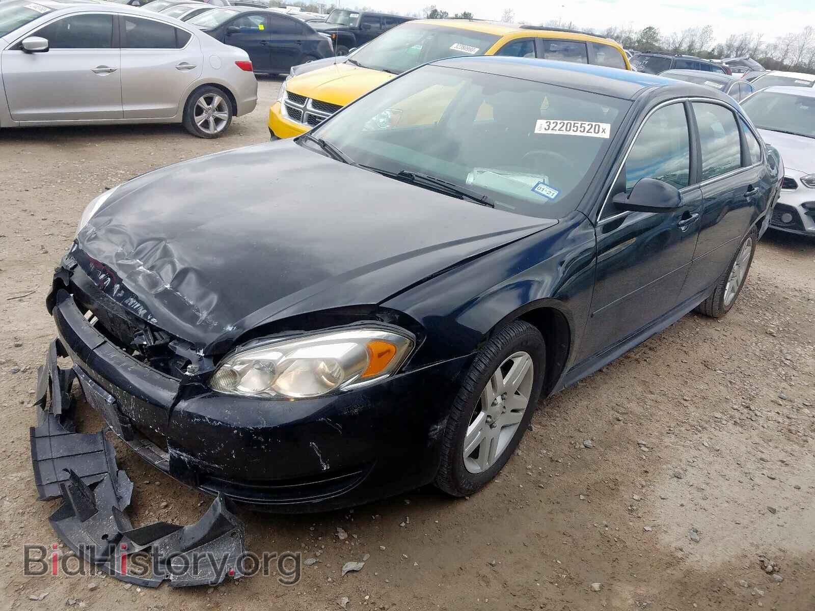 2012 CHEVROLET IMPALA - VIN: 2G1WG5E38C1280404 - Фото 2
