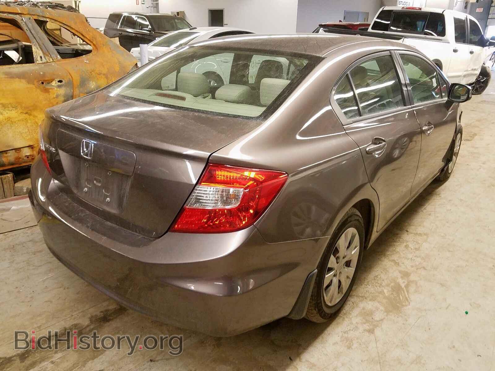 2012 HONDA CIVIC - VIN: 2HGFB2F57CH550137 - Фото 4