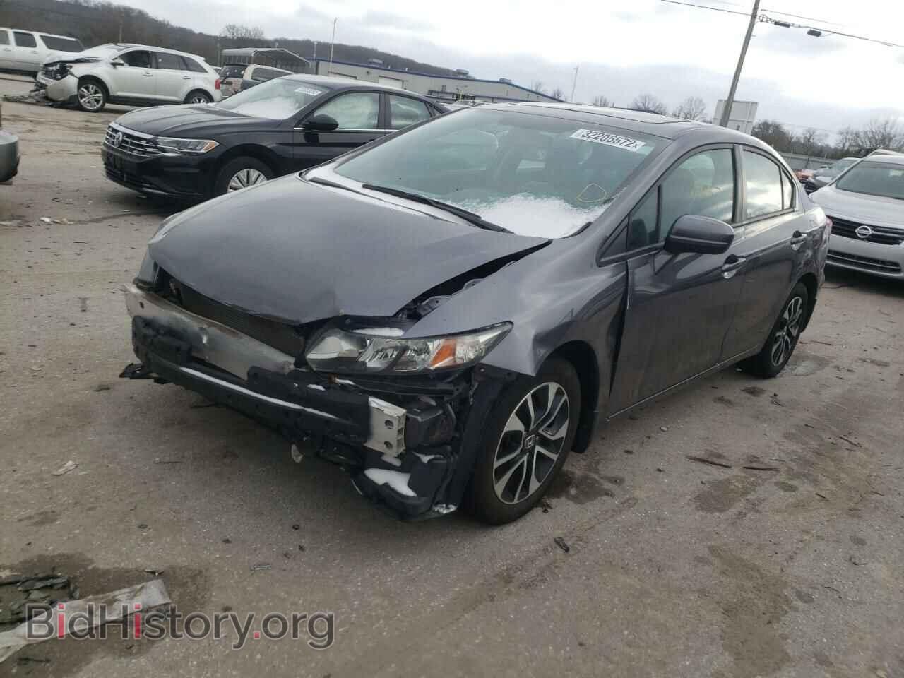 2015 HONDA CIVIC - VIN: 19XFB2F82FE052307 - Фото 2