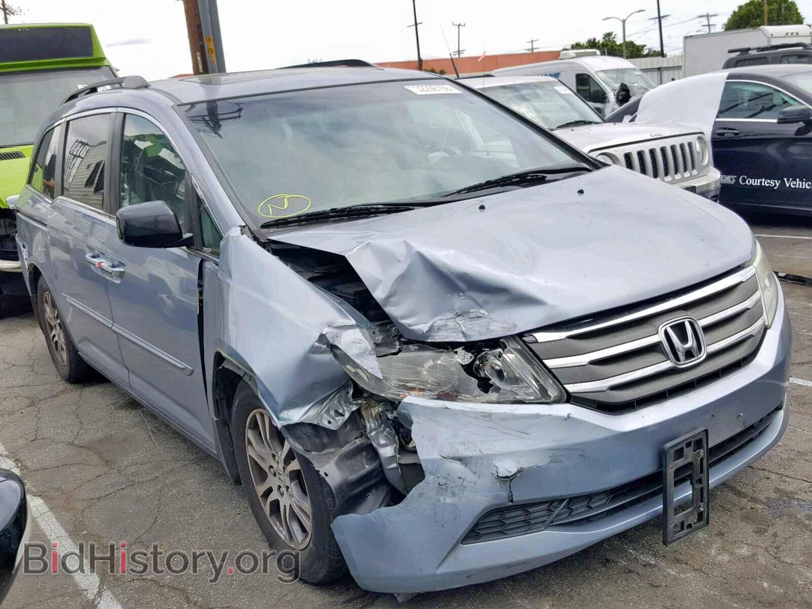 Фотография 5FNRL5H61BB051855 - HONDA ODYSSEY EX 2011