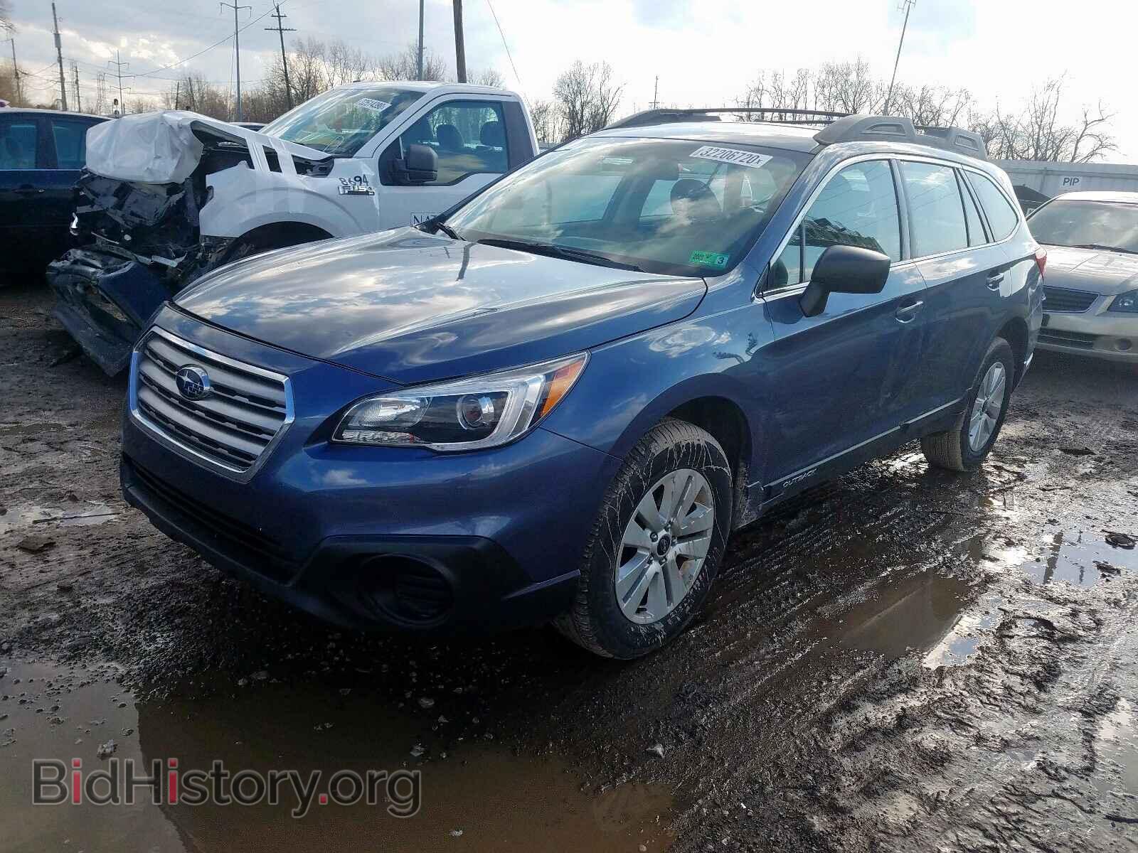 2017 SUBARU OUTBACK - VIN: 4S4BSAAC0H3336450 - Фото 2