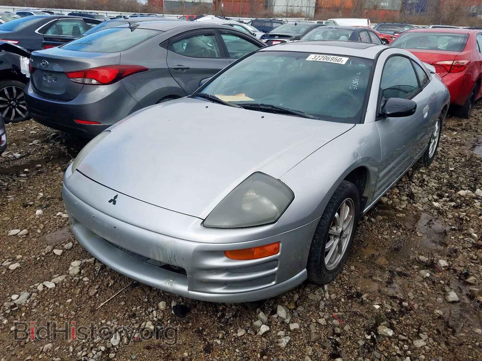 2001 MITSUBISHI ECLIPSE - VIN: 4A3AC44G41E087588 - Photo 2
