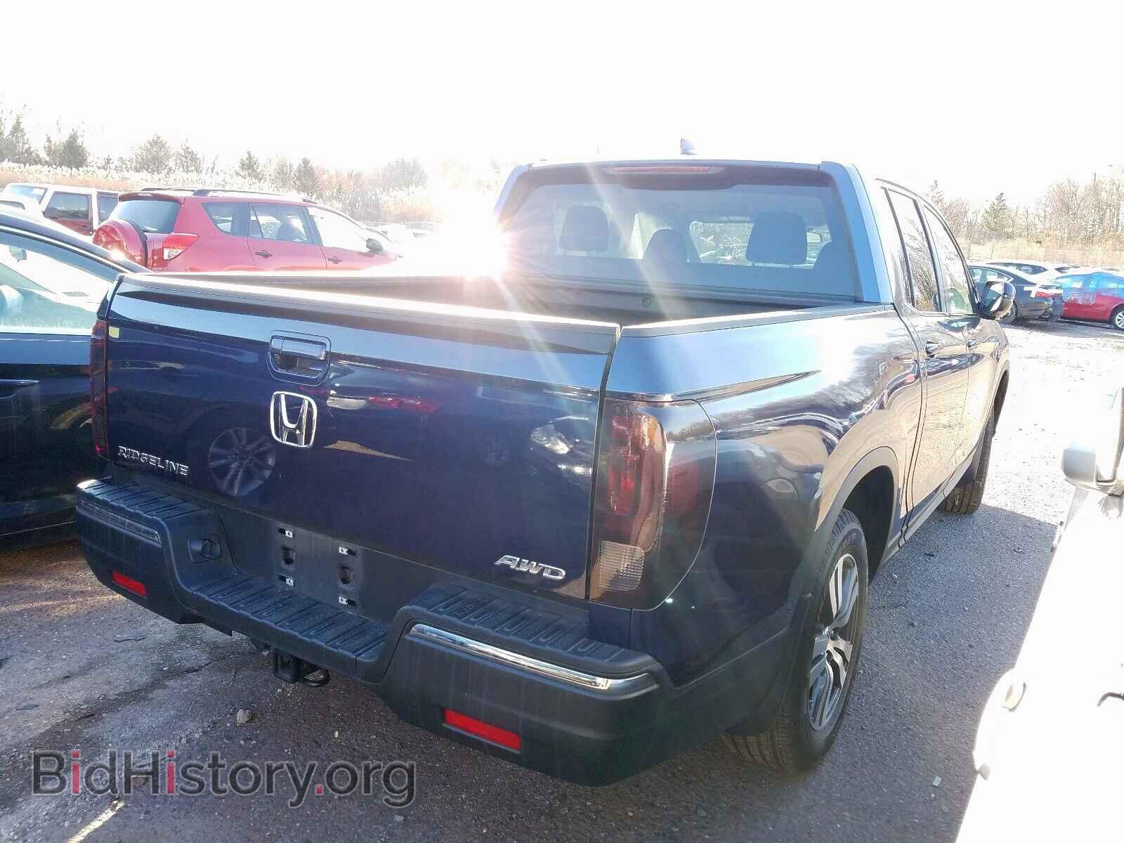 2017 HONDA RIDGELINE - VIN: 5FPYK3F44HB036917 - Фото 4
